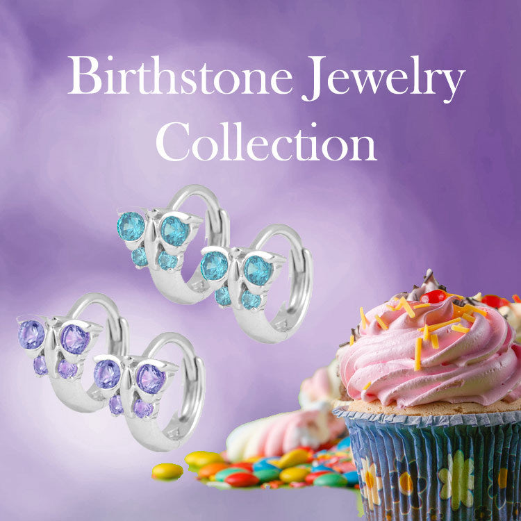 Children's Birthstone Jewelry Baby, Toddler & Kid Birthstone Rings