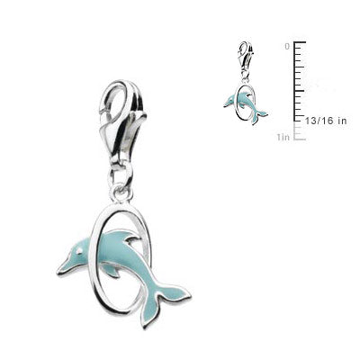 Sterling Silver Lobster Claw Charms Compatible With Loveivy Rolo Chain