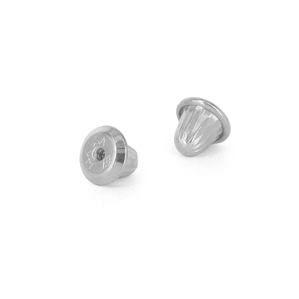 1 Piece Replacement Screw on Screw Off Earnut Earring Back 14K