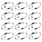 Sterling Silver Kids Birthstone Enamel Star Charm Adjustable Bangle 2