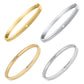 14K Gold Diamond Bangle Bracelets For Baby Or Toddler Girls 2