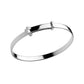Boy & Girl Jewelry - Sterling Silver Diamond Cross Adjustable Bangle (up to 6 in) 1