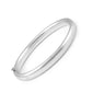 Sterling Silver Bangle Bracelet For Babies, Toddlers & Children (4 1/4, 5 1/4 Or 6 1/4 in) 1