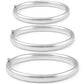 Sterling Silver Bangle Bracelet For Babies, Toddlers & Children (4 1/4, 5 1/4 Or 6 1/4 in) 2