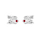 Children's Jewelry - Girls Sterling Silver Birthstone Angel Stud Earrings
