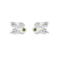 Children's Jewelry - Girls Sterling Silver Birthstone Angel Stud Earrings