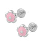 Girl Jewelry - Multi Styles Flower Shaped Screw Back Stud Earrings