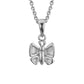 Children Jewelry - Sterling Silver Butterfly Pendant Necklace (14, 15 in) 1