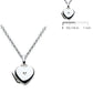 Baby Jewelry - Sterling Silver Diamond Accented Heart Locket Necklace (12-14 in) 2