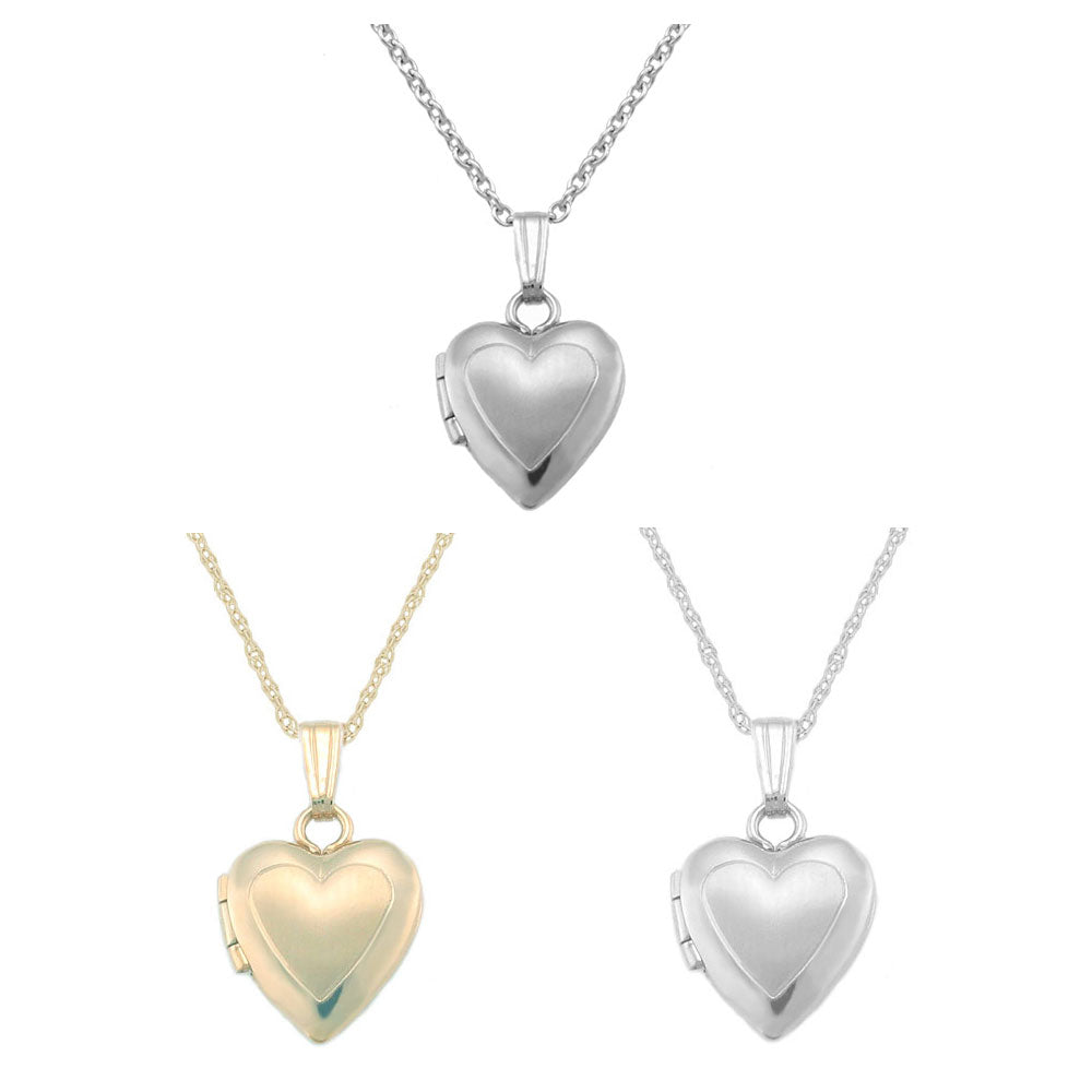 10k Yellow Gold Filigree Heart Pendant w Lab Ruby & Diamonds – Sea Green  Mermaid