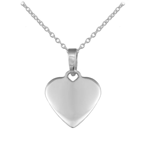 Children And Teens Sterling Silver Tag Pendant Necklace For Boys And Girls (12-18 in) 1