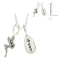 Children Sterling Silver Fairy/Dream Pendants Necklace (14 In) 1