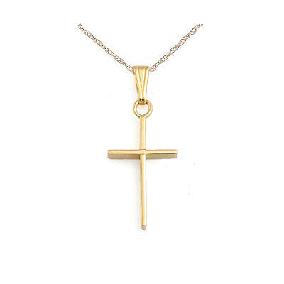 Cross Necklace for Women Girls Sterling Silver. Double-Sided Crucifix  Pendant | eBay