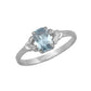 Girls Jewelry - Sterling Silver Simulated Birthstone Ring (size 4)